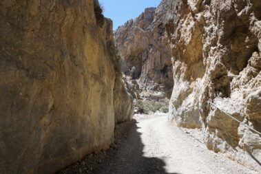 Schotterpiste auf Kreta