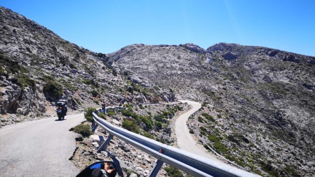 Serpentinen auf Kreta