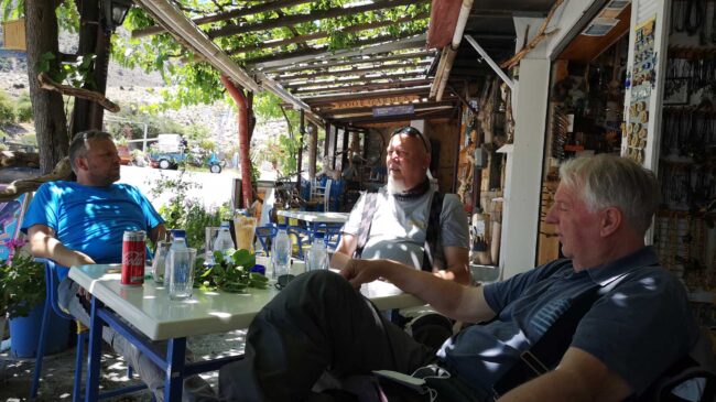 Mittagspause auf Kreta