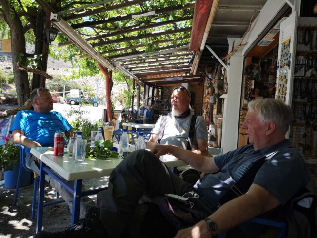 Mittagspause auf Kreta